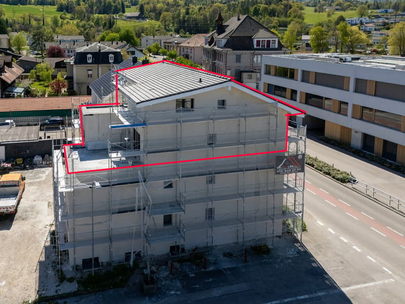 Magnifique duplex de 5,5 pièces avec vue dégagée à Courrendlin - Finitions à choix (3)