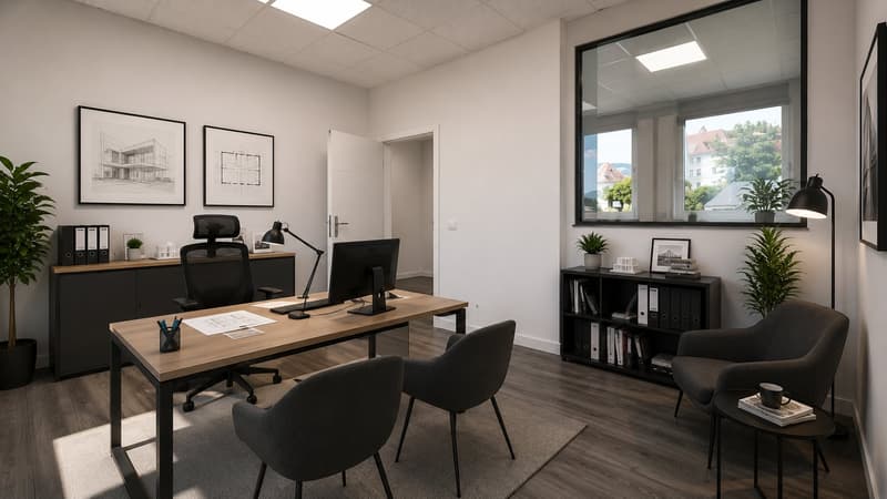 À louer – Local commercial / bureaux d’environ 75 m² au centre de Delémont (4)