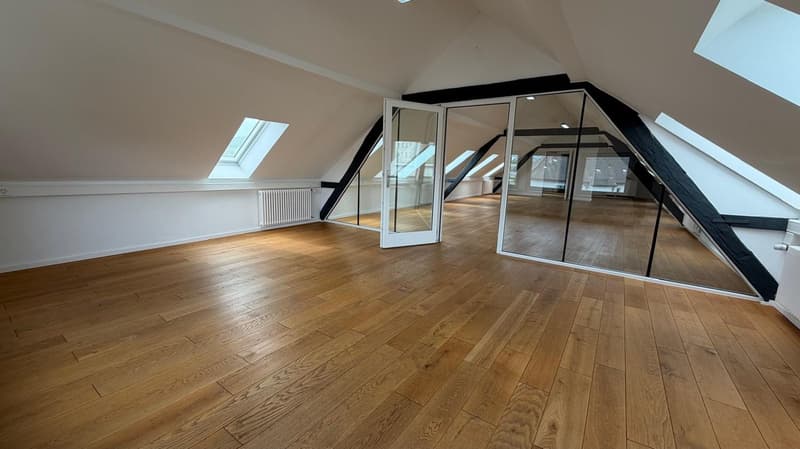 Loft atypique de 2.5 pièces à Delémont – Charme de l'ancien et confort moderne (6)