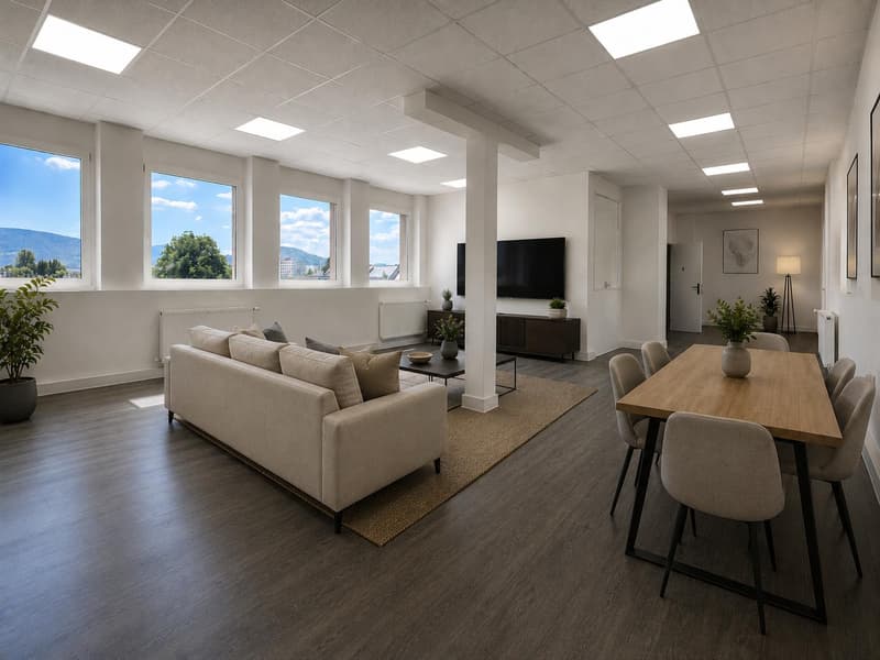 Appartement de 3.5 pièces lumineux et accessible à Delémont (2)