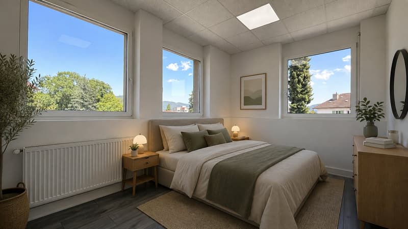 Appartement de 3.5 pièces lumineux et accessible à Delémont (5)