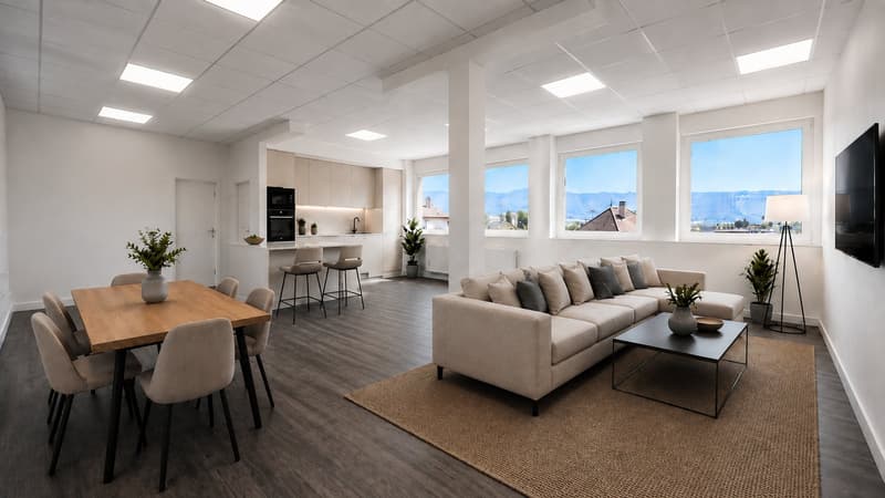 Appartement de 3.5 pièces lumineux et accessible à Delémont (1)