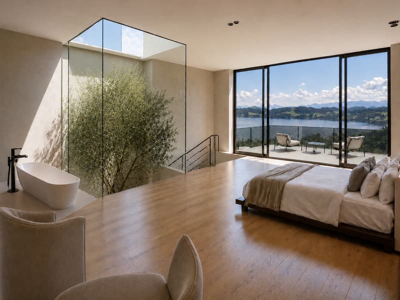 Projet de villa jumelée de 5,5 pièces avec trois terrasses et vue panoramique sur le lac (4)