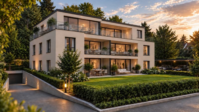 Attique d’exception à Delémont - Terrasse panoramique et vue sur le Béridier (15)
