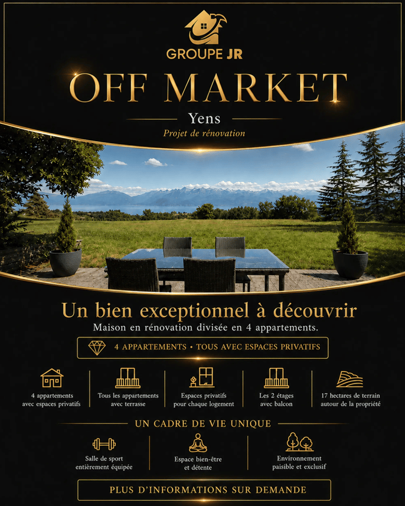 Charmant appartement de 3.5 pièces à Yens – Accessibilité et confort réunis (1)