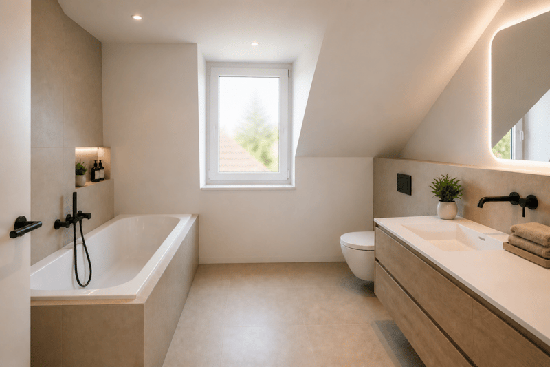 Badezimmer - Haus A