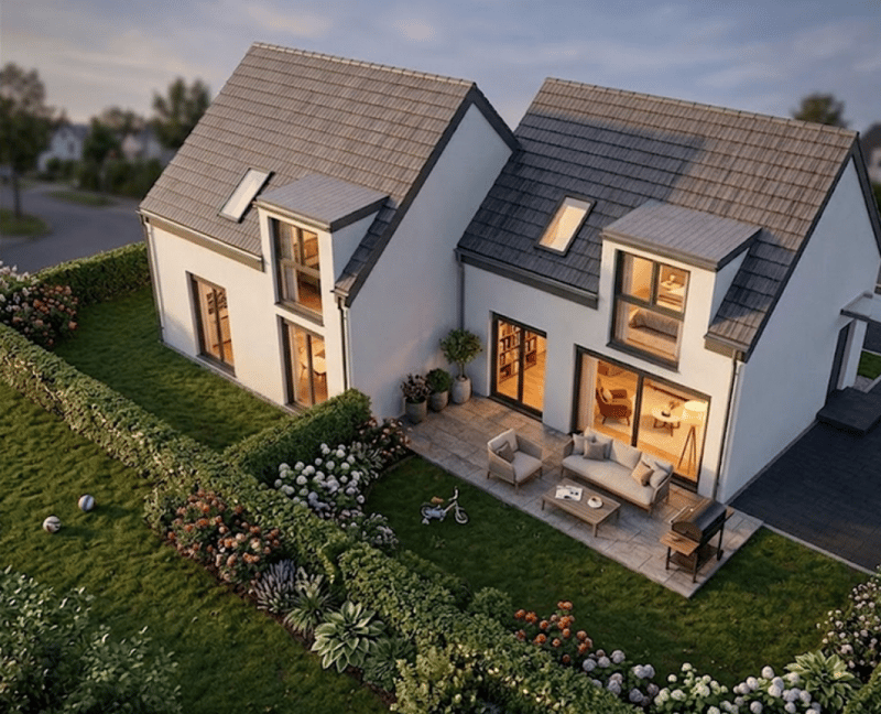 Doppeleinfamilienhaus in Hunzenschwil