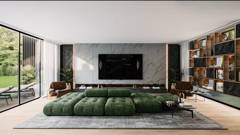 Villa de prestige au coeur du très recherché quartier de Malagnou (1)