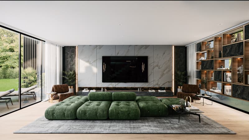 Villa de prestige au coeur du très recherché quartier de Malagnou (1)