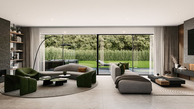 Villa de prestige au coeur du très recherché quartier de Malagnou (2)