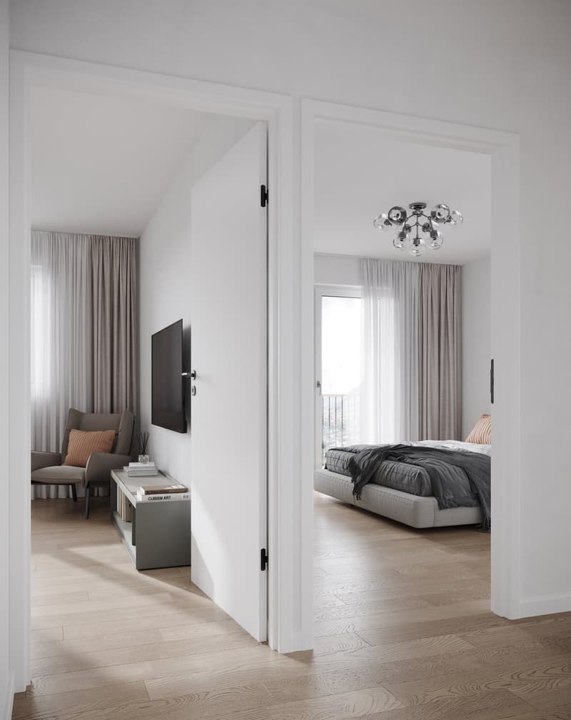 Exklusive 3.5 Zimmer Neubauwohnung mit grosszügigem Balkon - 117m2 - CHF 760'000.00 (11)