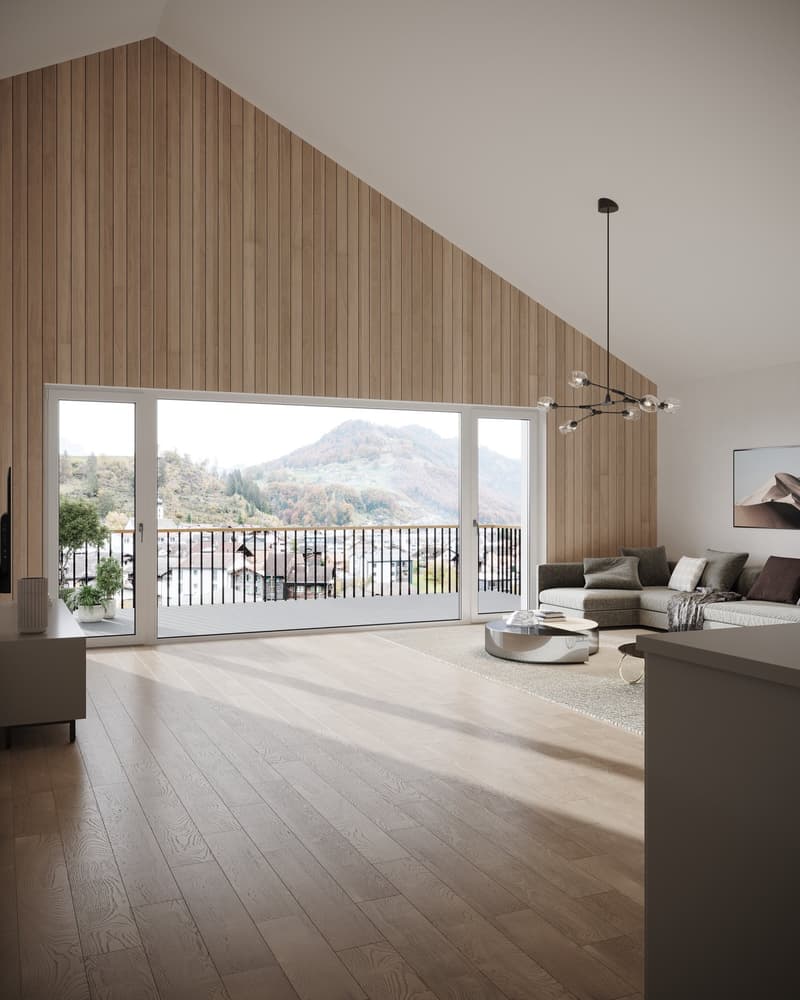 Exklusive 3.5 Zimmer Neubauwohnung mit grosszügigem Balkon - 117m2 - CHF 760'000.00 (3)