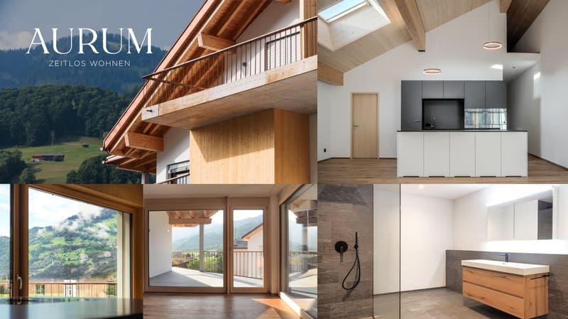Exklusive 3.5 Zimmer Neubauwohnung mit grosszügigem Gartenanteil - 117m2 - CHF 720'000.00 (2)