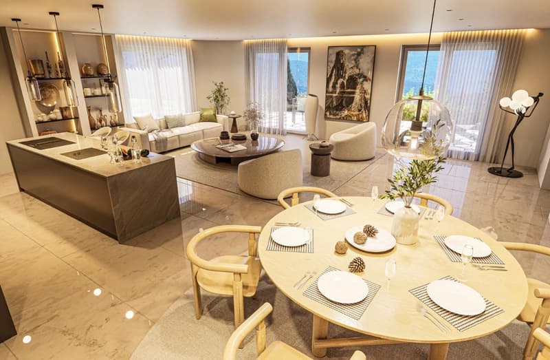 Neubau: Grosse 4.5-Zimmer-Wohnung im ruhigen Oberhasli (2)