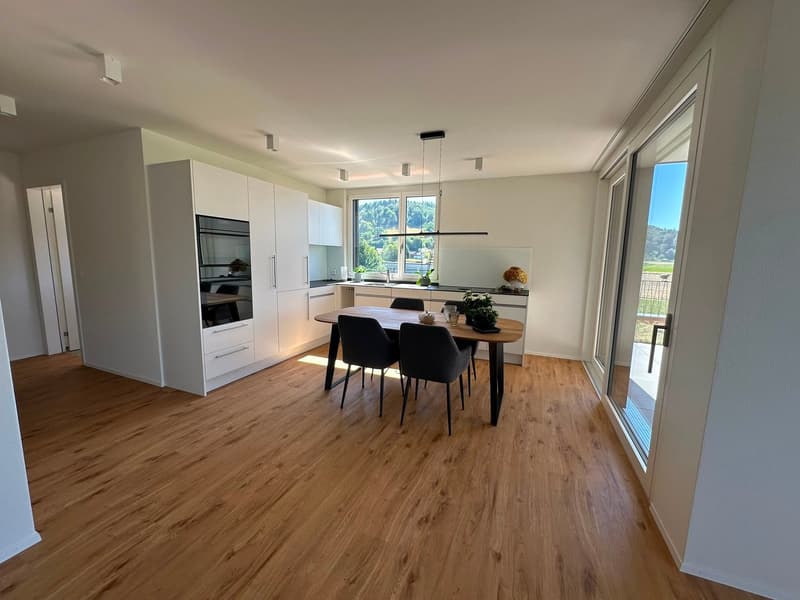 Moderne 2-Zimmer-Dachwohnung in Gränichen – Neubau mit Aussicht und Komfort (2)