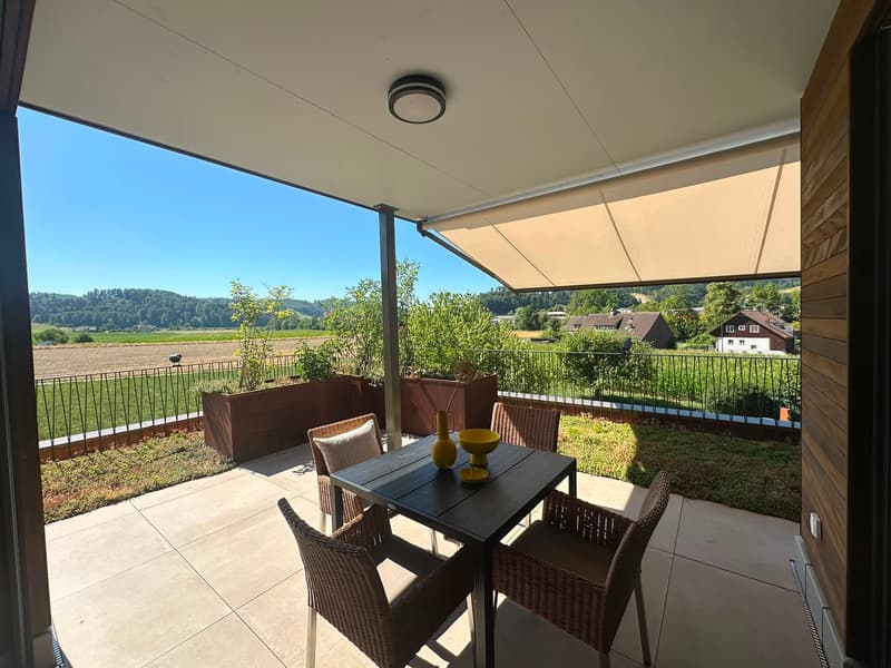 Moderne 2-Zimmer-Dachwohnung in Gränichen – Neubau mit Aussicht und Komfort (5)