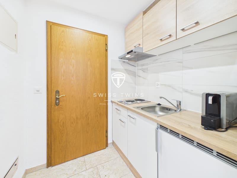 Neu renoviertes business 1-Zimmer-Serviced Apartment mit Garten in Meilen mieten (10)