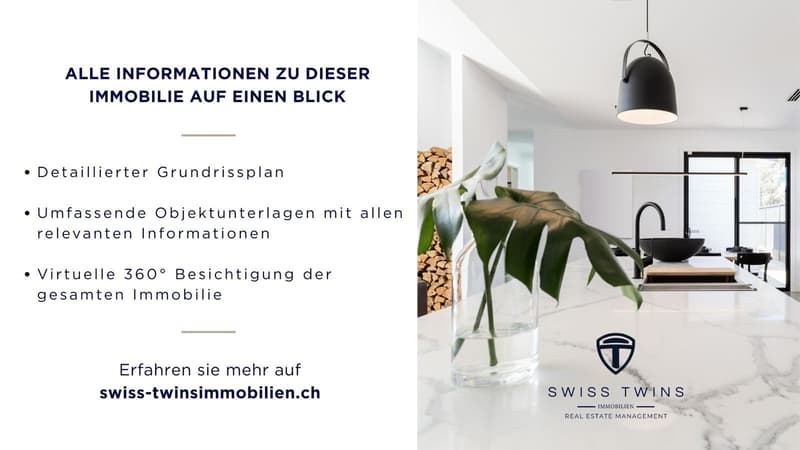 Neu renoviertes business 1-Zimmer-Serviced Apartment mit Garten in Meilen mieten (5)