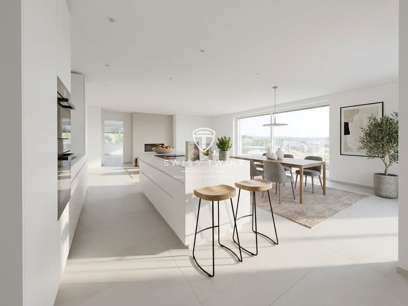 4.5-Zimmer-Penthouse mit Seesicht in Altendorf (1)