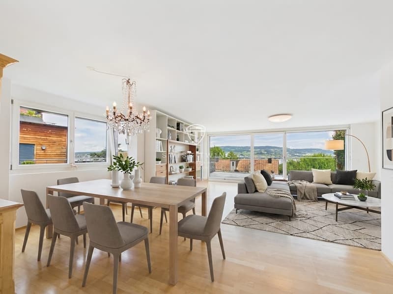 5.5-Zi. Reiheneckhaus mit Weitblick und Terrasse in Horgen (6)