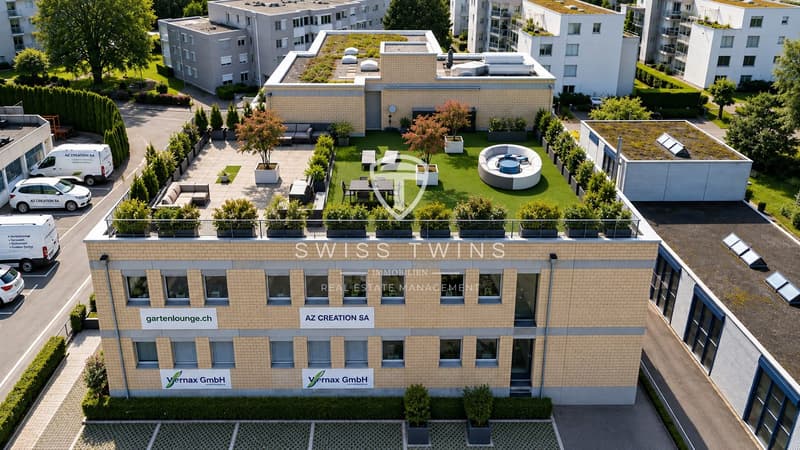 Moderne Gewerbeflächen mit Dachterrasse in Fehraltorf (1)