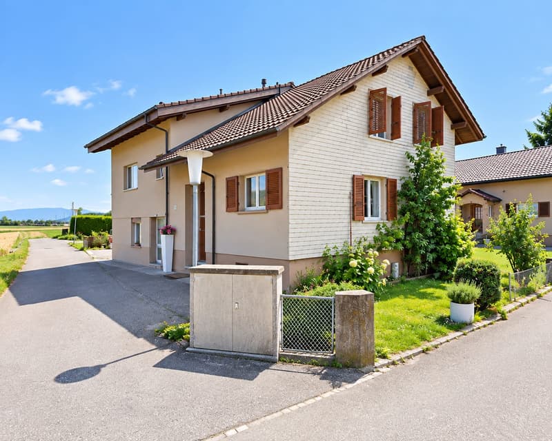 4.5 % Rendite | Doppelhaus mit 2 × 5.5 Zimmern | 11 Zimmer | 574 m² Grundstück | Niederbipp (1)