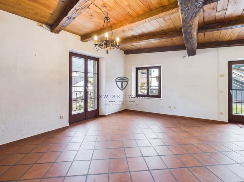 Historischer Charme mit Bergsicht - 3.5-Zimmer-Haushälfte in Preonzo Zu Verkaufen (3)