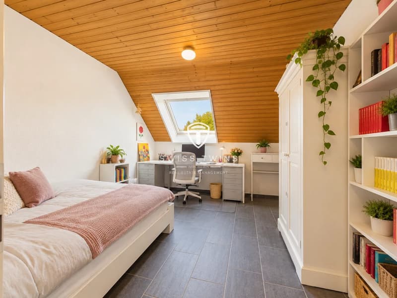 Grosszügige 4.5-Zimmer-Dachwohnung mit Cheminée und zwei Balkonen in Effretikon (11)