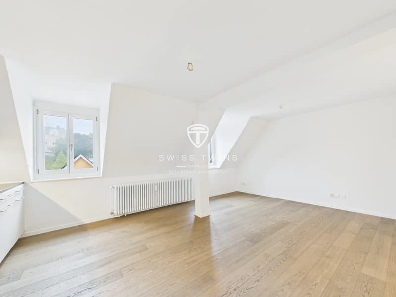 Exklusives Wohnen über den Dächern von Zürich - Stilvolle 2.5-Zimmer-Wohnung mit Terrasse (3)