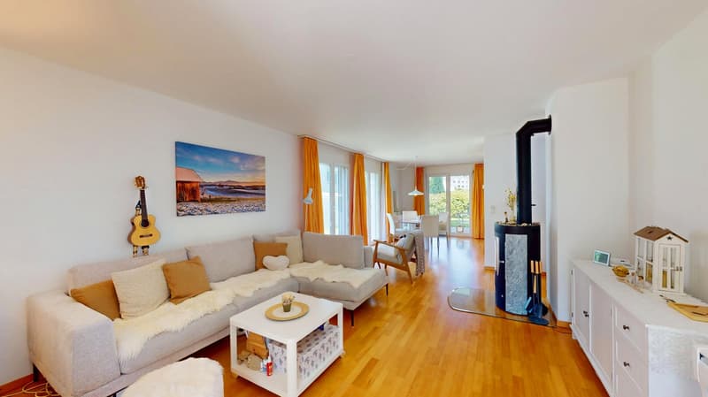 Charmante 3½-Zimmer Wohnung mit traumhafter Gartenanlage (4)