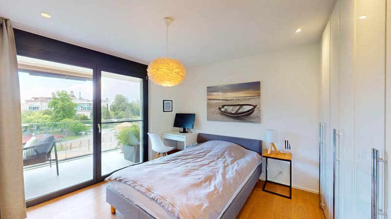 3½-Zimmer-Wohnung mit grossem Wohndisponibel und sonnigem Westbalkon (7)