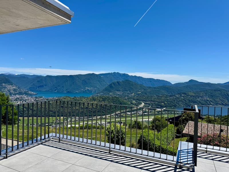 Cademario – Esclusiva villa con piscina e spettacolare vista lago (2)