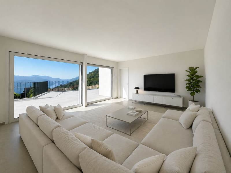 Cademario – Esclusiva villa con piscina e spettacolare vista lago (7)