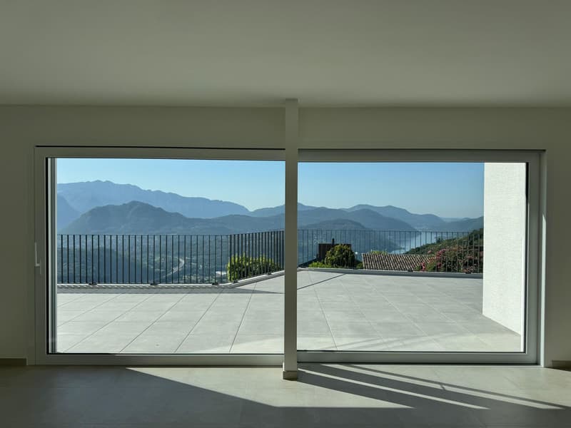 Cademario – Esclusiva villa con piscina e spettacolare vista lago (8)