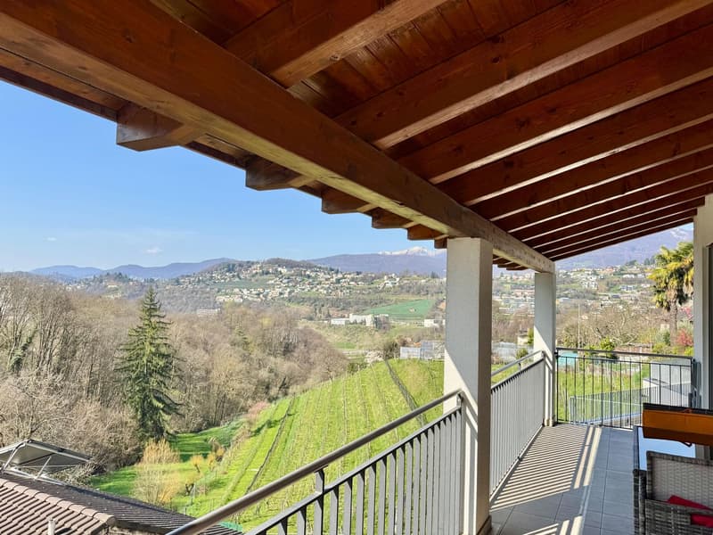 Lugano - Davesco - Casa unifamiliare con vista aperta (1)