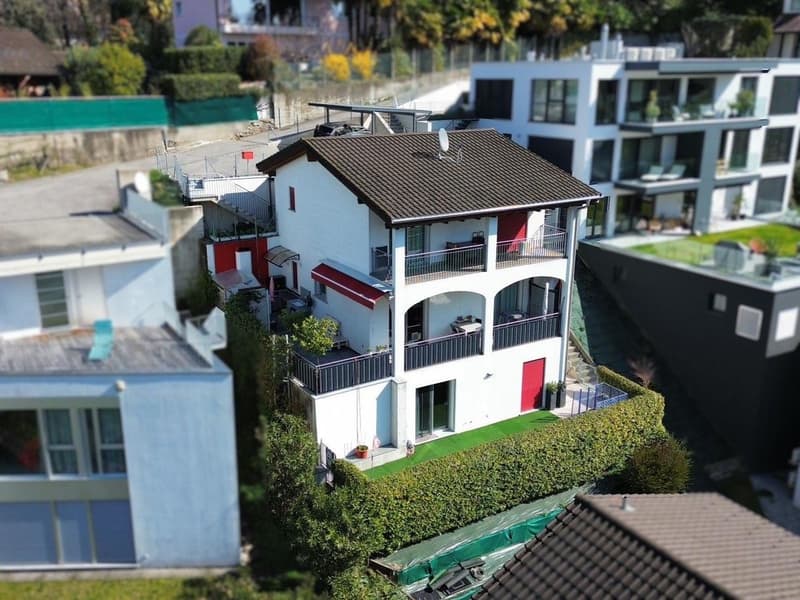 Lugano - Davesco - Casa unifamiliare con vista aperta (10)