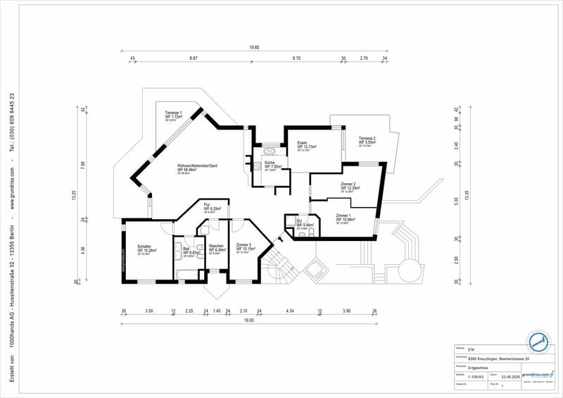 Sonnige 6.5-Zimmer-Gartenwohnung in parkähnlicher Umgebung (8)