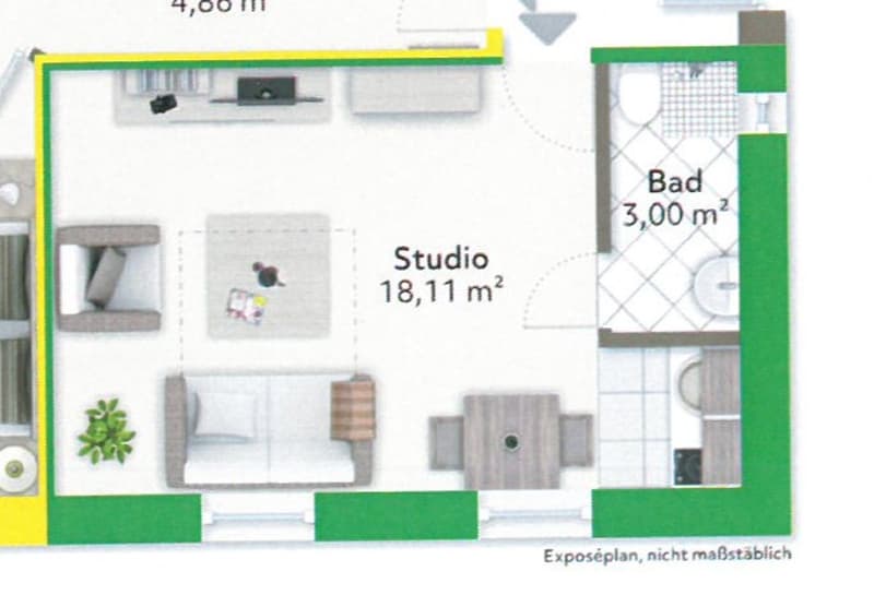 Möbliertes 1-Zimmer-Apartment im Altbau – Winterthur Wülflingen (6)