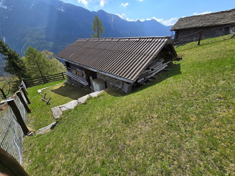 schöne Berghütte inmitten der Natur mit schöner Panoramablick (20)