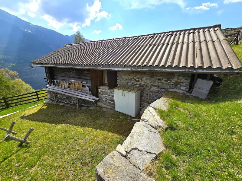 schöne Berghütte inmitten der Natur mit schöner Panoramablick (5)