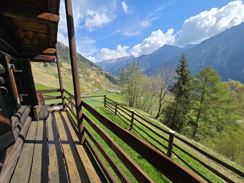 schöne Berghütte inmitten der Natur mit schöner Panoramablick (23)