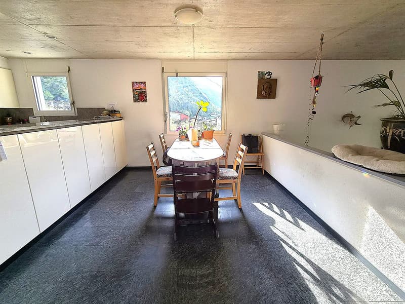 Moderna villa bifamiliare con ampio giardino (10)
