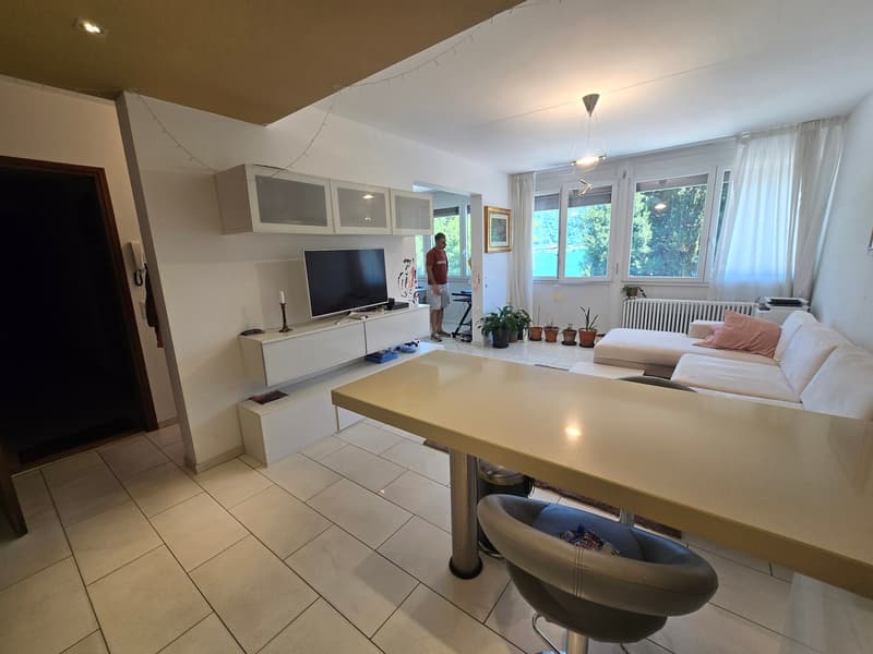 Helle 2,5-Zi. Wohnung mit Seeblick mit Terrasse und Parkplatz (8)