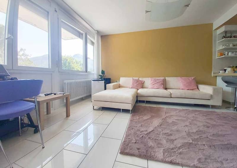 Helle 2,5-Zi. Wohnung mit Seeblick mit Terrasse und Parkplatz (4)