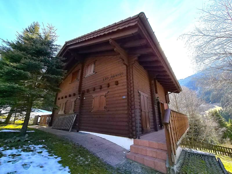 Schönes Doppelchalet mit Grundstück in der Nähe von San Bernardino (5)