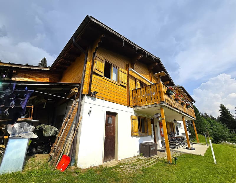 schönes Doppelchalet mit Garten und herrlicher Aussicht (4)