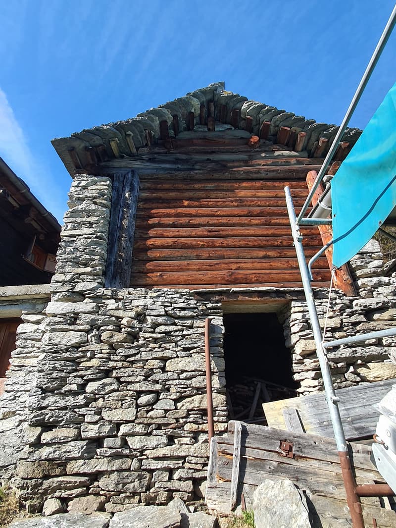 2 Bergbauernhöfe mit grossem Land an einem sehr sonnigen Ort (25)