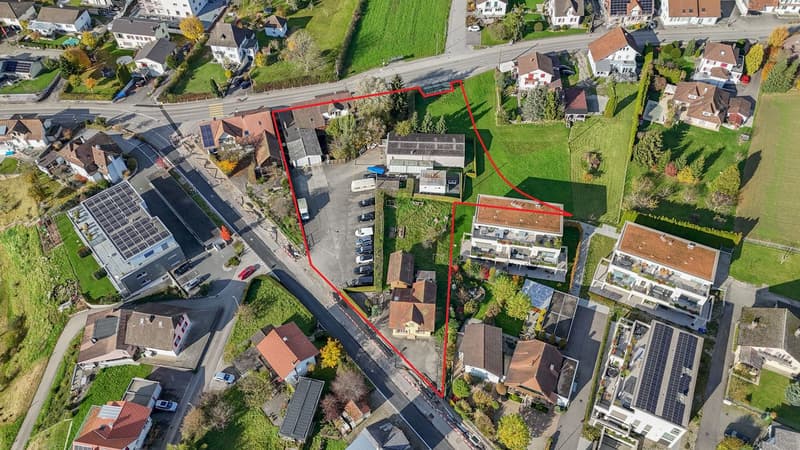 Attraktives Bauland an toller Lage in Wolfwil  4'116 m² mit vielfältigem Potenzial (8)