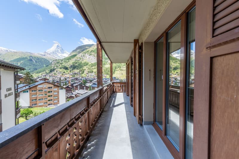 Feriengefühl das ganze Jahr - Zweitwohnung mit Matterhornblick (1)