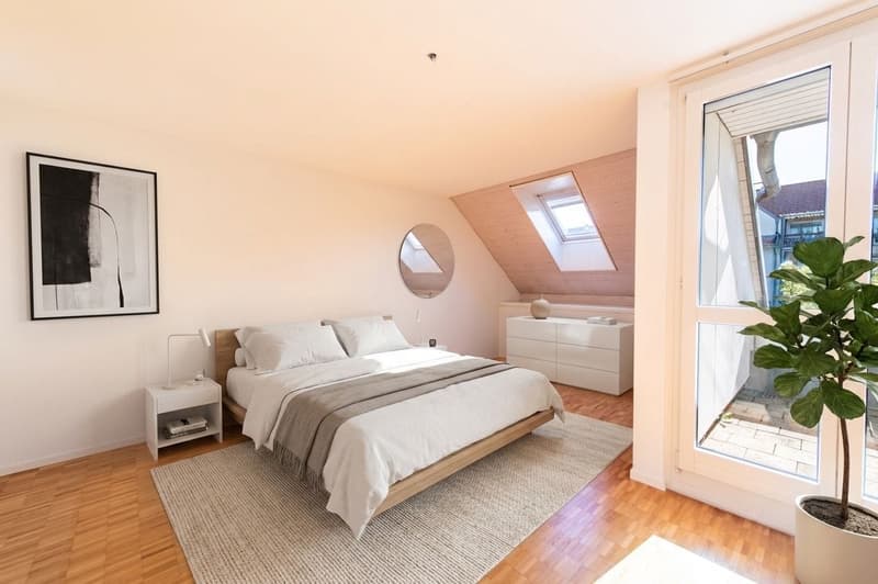 Duplex-Highlight mit Waschturm, Réduit & Cheminée (5)